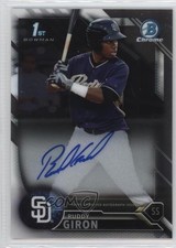 2016 Bowman Chrome Prospect Auto Ruddy Giron #CPA-RG Auto 2d9