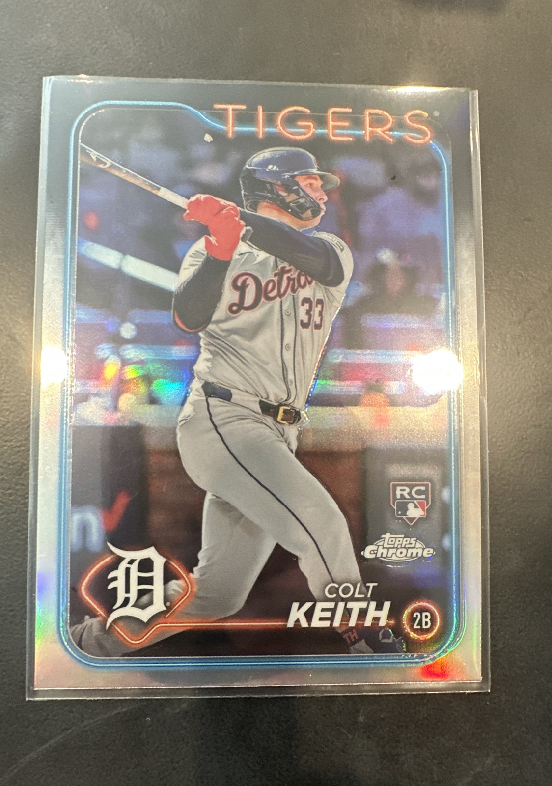 2024 Topps Chrome - Colt Keith #2 Prism Refractor (RC)