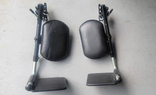 Wheelchair Foot Rest Legrest Universal Elevating Leg Manual Wheel Chair Padded