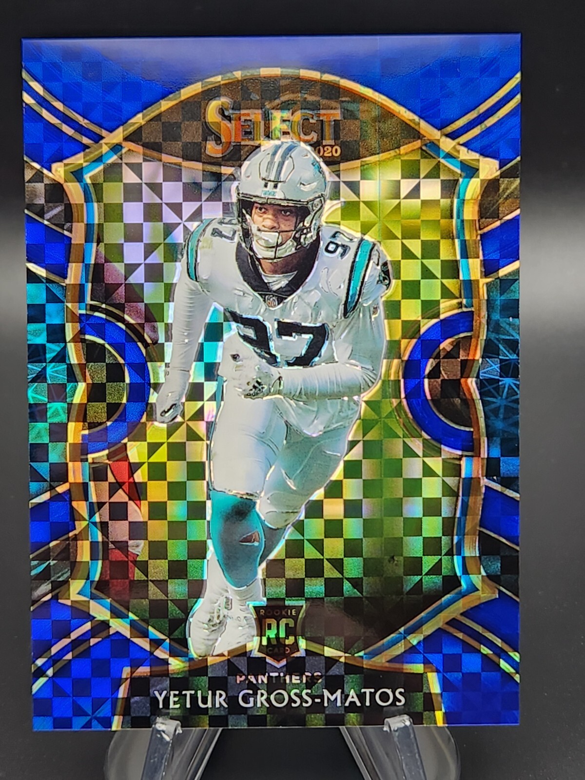 Yetur Gross-Matos Panini Select #94 Blue