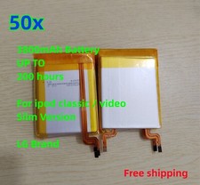 50pcs 3800mAh Battery Upgrade replacement for iPod Classic 6 7 Video 5 5.5 Thin