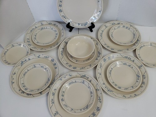 17-Corelle First of Spring 8-Dinner Plates 10 1/4" 8-Bread/Dessert Plates + Bowl