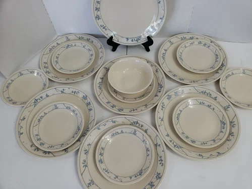 17-Corelle First of Spring 8-Dinner Plates 10 1/4" 8-Bread/Dessert Plates + Bowl