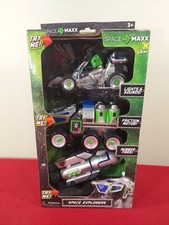 Space Maxx Space Explorers Mini Vehicles 3pk Lights Sound NEW