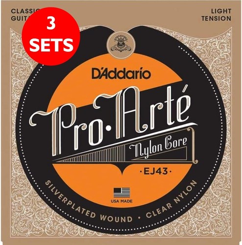 3 SETS D'Addario Pro Arte klassische Gitarrensaiten - Auswahl von 3 Spannungen - Bild 8 von 8