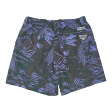 Columbia PFG Men  s Super Backcast Water Shorts S Tropical Print 6  NWT