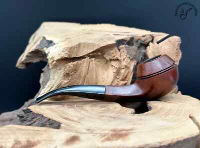 Charles Fairmorn C18 Smooth Bent Bulldog Smoking Pipe