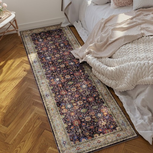 Runner Rug for Hallways Kitchen Runner Rug Non Slip 2'x 6' Washable Runner Ru... - Picture 8 of 9