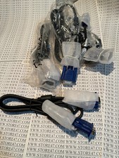 4pc LOT 5FT VGA SVGA Cable Adapter Male to Male LCD PC TV 15 pin