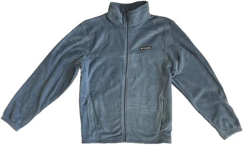 ジャケット COLUMBIA LONG SLEEVE BLUE ZIPPER FRONT FLEECE JACKET SIZE M K#6424