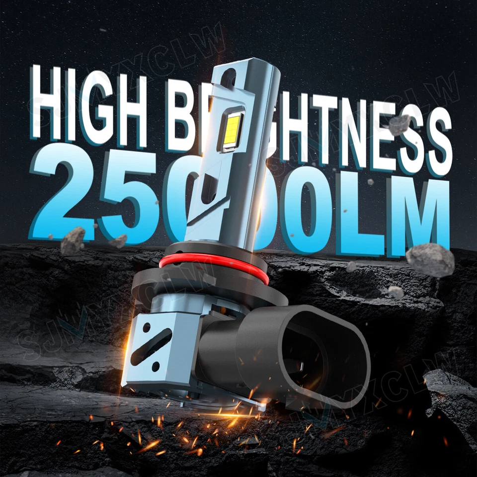 Kit de bombillas LED de haz alto bajo 6000K blancas para Mitsubishi Lance 2008-2015 Foto 4 de 4