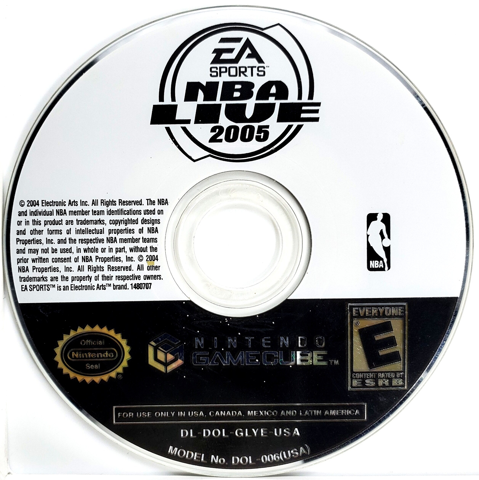 NBA Live 2005 - Nintendo Gamecube Authentic Tested Game 180 Day Guarantee GC  14633148077 | eBay