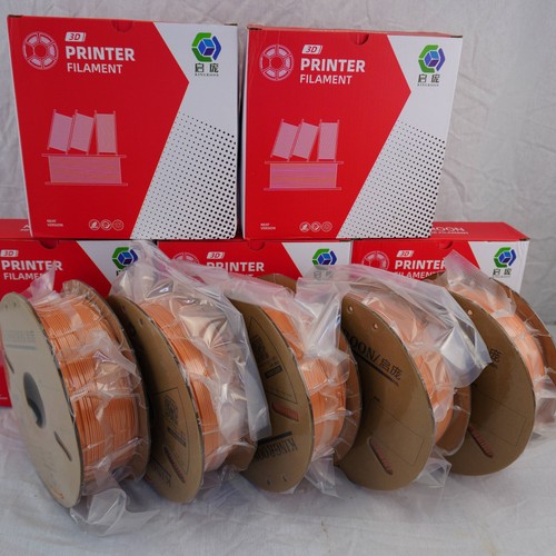 Nieuwe KINGROON 3D filament PLA Zand Kleur nieuwe rol a 1 kilo. - Afbeelding 2 van 4