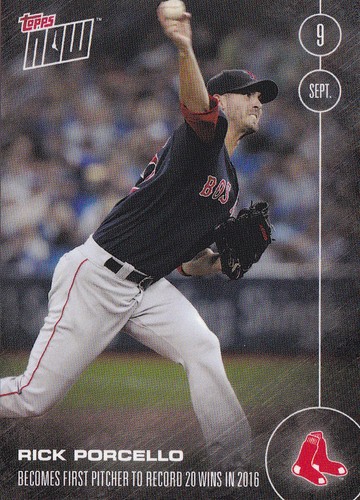2016 Topps Now 438 Rick Porcello
