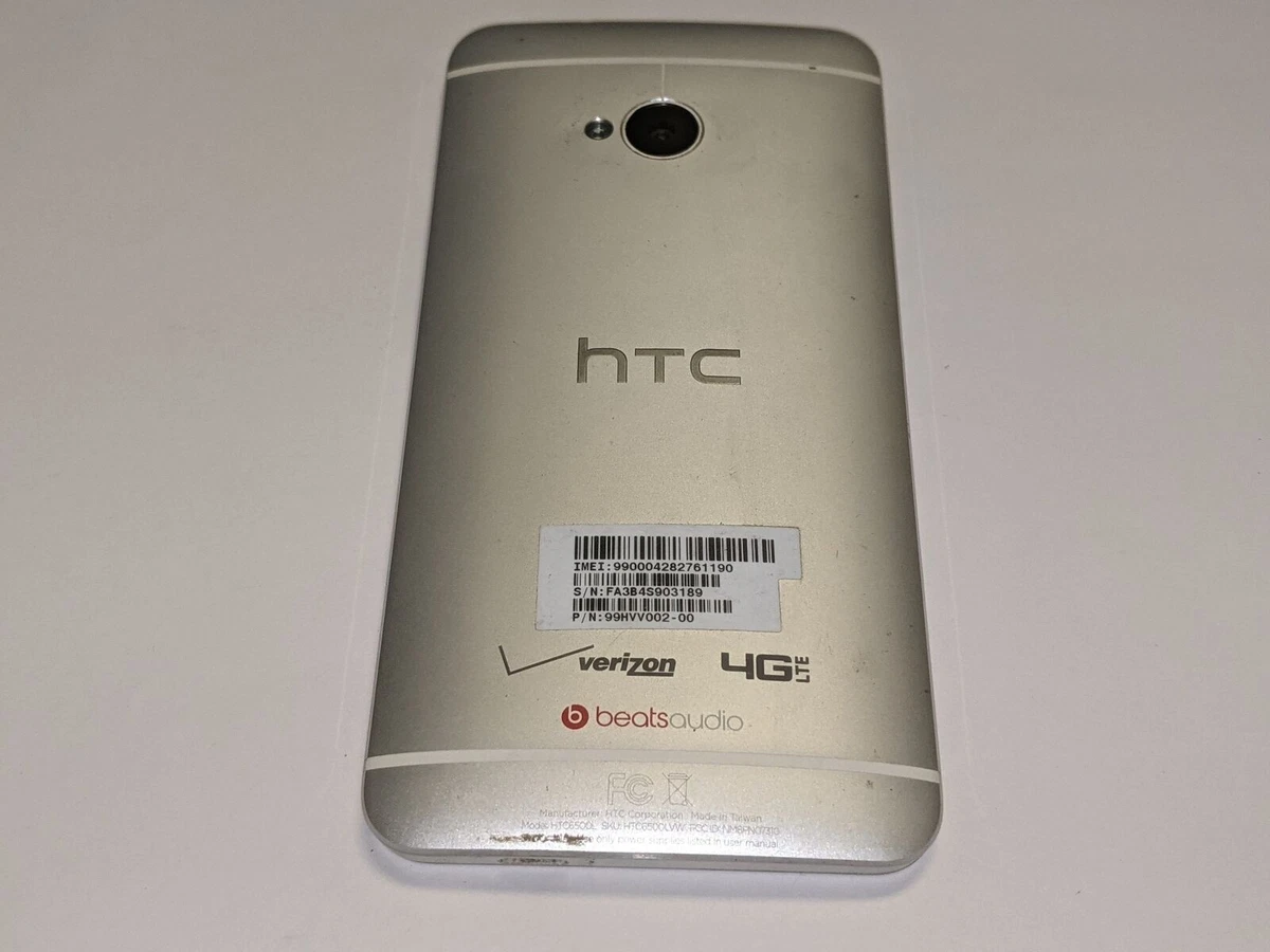 HTC One M7 HTC6500LVW 32GB Silver Verizon Wireless 4G LTE Smartphone  HTC6500L | eBay