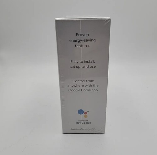 New Google Nest Smart Thermostat, Charcoal - GA02081-US - Picture 4 of 4