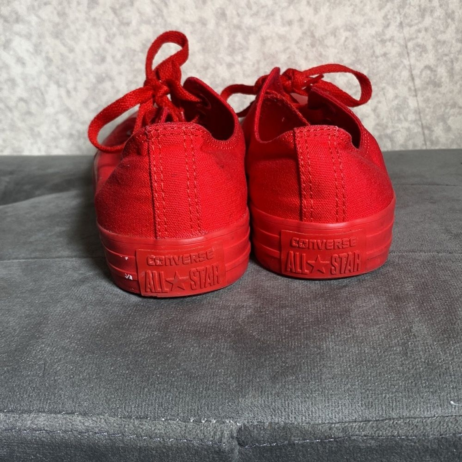 SAOLA Converse All Star suola rossa basso profilo taglia uomo 6 donna 8