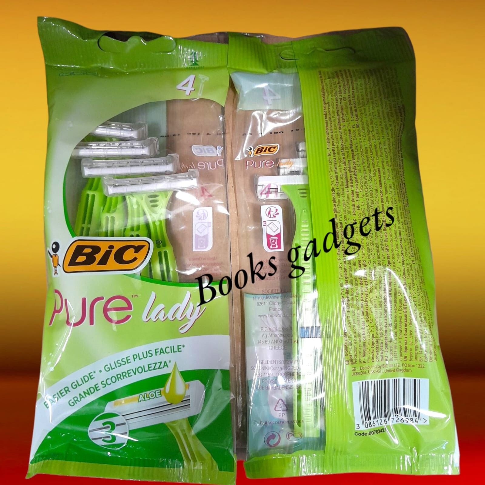 Bic Pure Lady 4 Stk 4 Stk. - Immagine 2