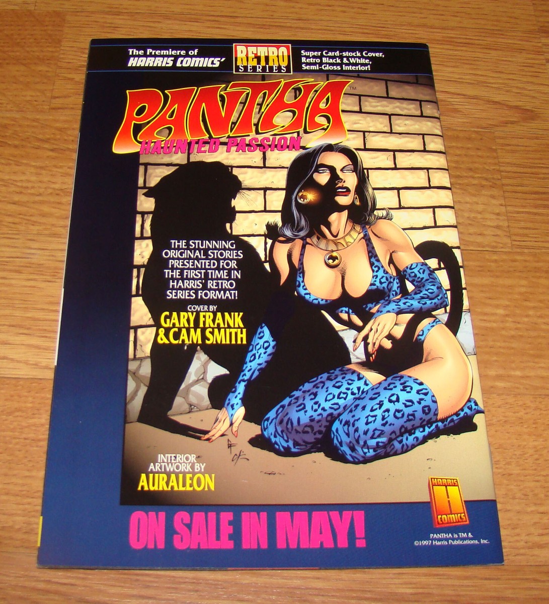 Harris Comics, VAMPIRELLA vs PANTHA #1 (NM) 1997, Mark Texiera