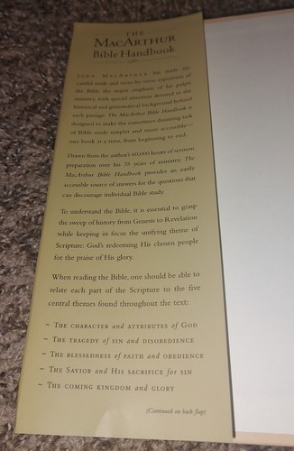 The MacArthur Bible Handbook - John F. MacArthur (English) Hardcover Book - Picture 5 of 14