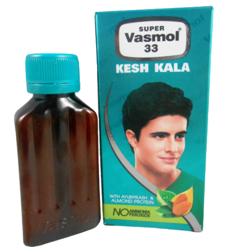 Buy NEW Super Vasmol 33 Naturally Black 50ml Kesh Kala Hair Color Liquid  Dye USA SLR Online at Lowest Price in Ubuy Ukraine. 201617030260