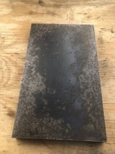 WORK BENCH BLOCK: 1" X 13" X 7 & 7/8" STEEL BAR STOCK WEIGHTING 29 LBS. 1.6 OZ.