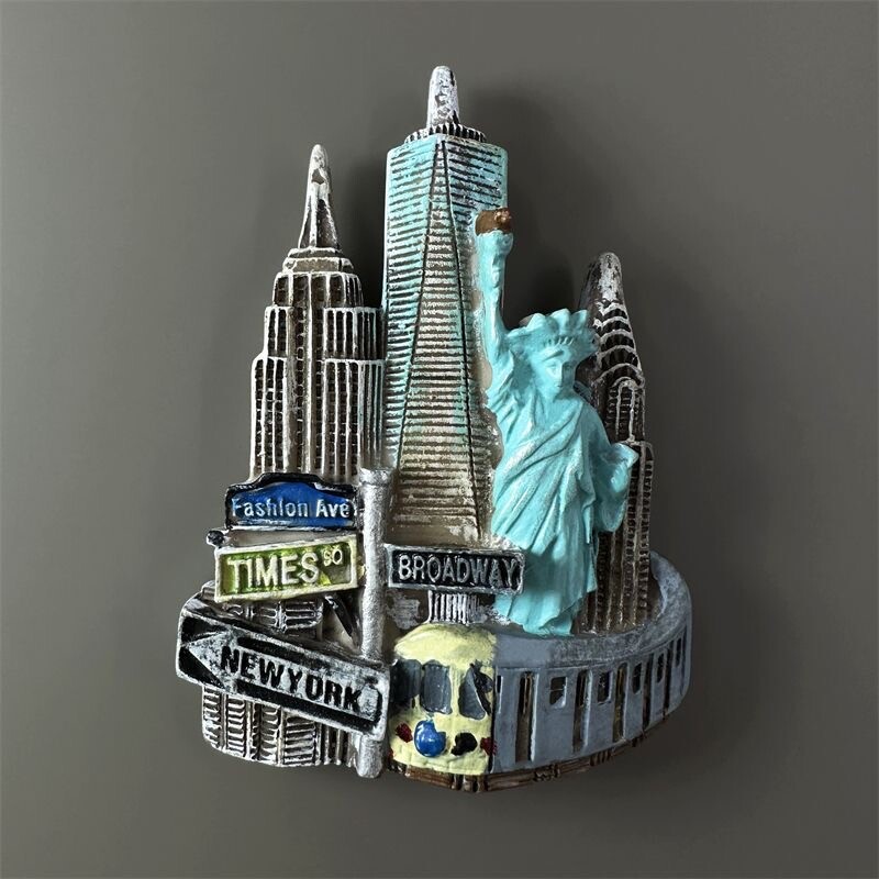 USA New York Handmade Tourist Souvenir Craft Gift 3D Resin