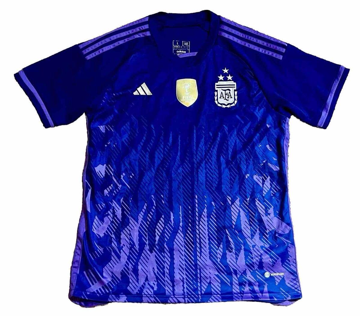 Argentina National Team — 2022 FIFA World Cup #11 Adidas Jersey