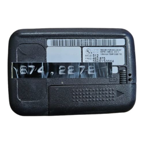 Vintage Motorola Advisor Gold II FLEX Pager Retro 830H Klips do paska i kabura - Zdjęcie 4 z 6