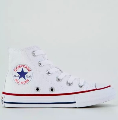Converse weiße High Top Sneaker im Karton