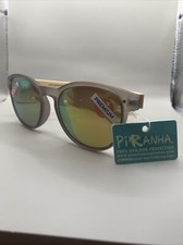 Real Bamboo Wood Temple Sunglasses Designer Fashion Square Frame