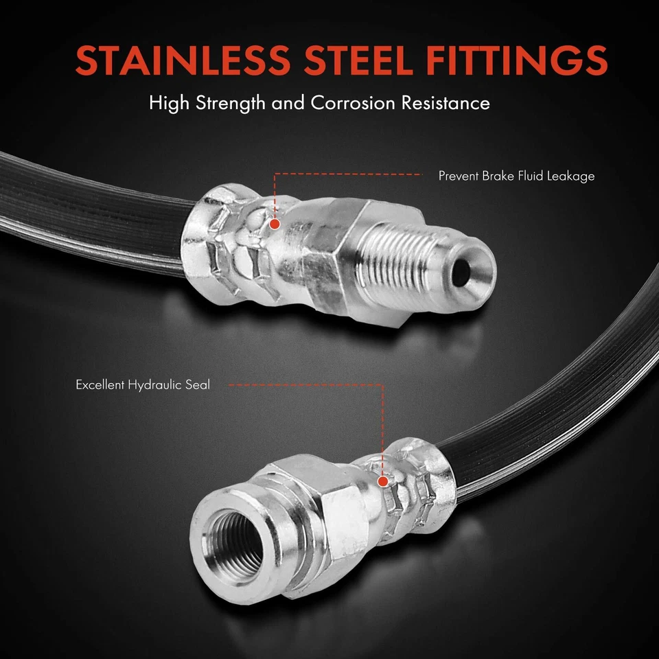 Manguera hidráulica freno delantero/trasero izquierdo Renault R18i 81-86 Smart Fortwo 08-18 Foto 4 de 4