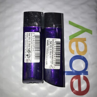2 Tube Lot RIMMEL London Moisture Renew Lipstick 450 BERRY RICH uns  FLAW
