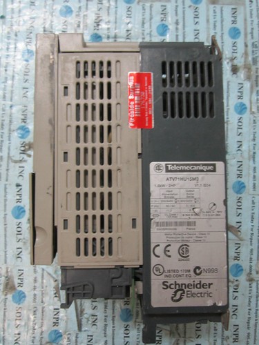 Telemecanique ATV71HU15M3 AC Drive 1.5kW/2HP 200/240VAC V1.1 IE15 *Tested* - Picture 4 of 5