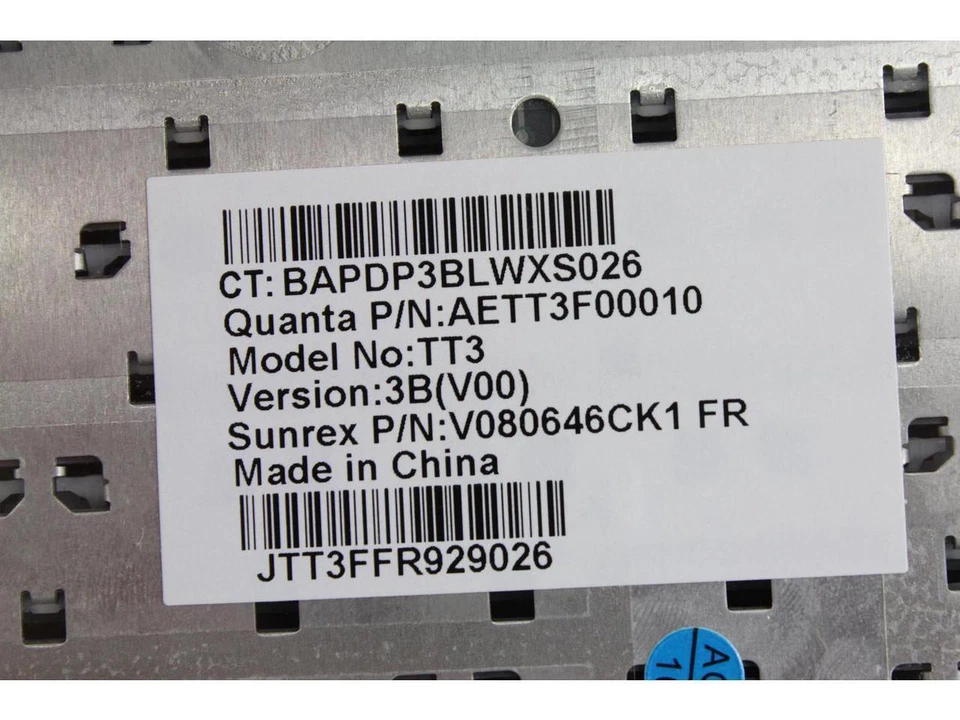 OEM HP TouchSmart TX2 Russian TT3 Black Laptop Keyboard AETT3R00010 508235-251 - Image 4 of 4