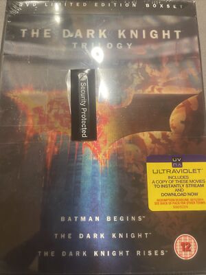 The Dark Knight Trilogy [Batman] [DVD Region Christian Bale, Michael Caine K15