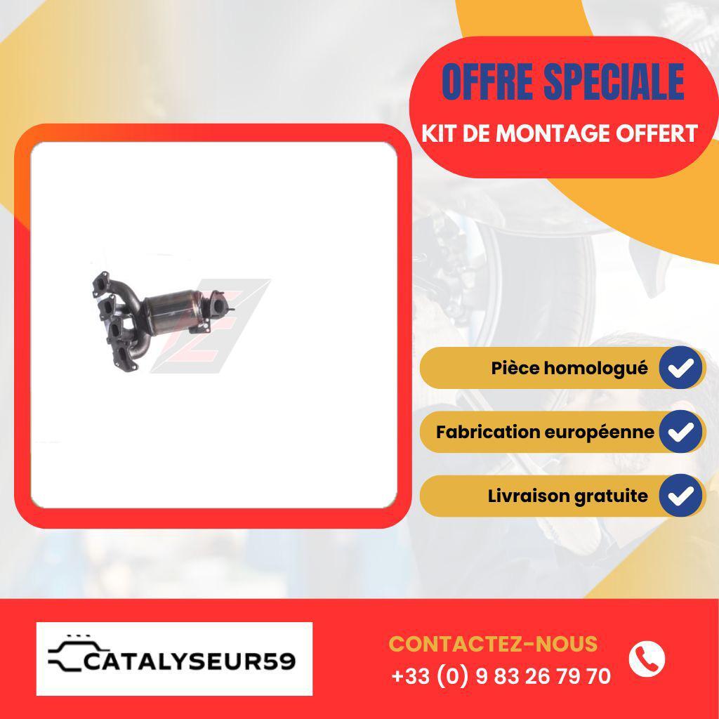 Catalyseur de remplacement Chevrolet Aveo 1.4i pour trajets urbains et routiers quotidiens