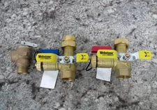 New Webstone / Nibco 54443WPR 3/4" Tankless Water Heater Service Valve Kit