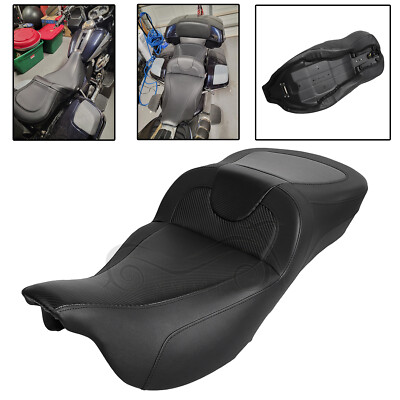 Extended Roadsofa Two-Up Seat For Harley Electra Street Road Glide King 2009-23