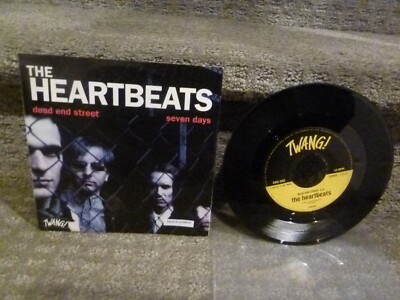 The Heartbeats Dead End Street Seven Days Bob Dylan cover 7'' 45 rpm vinyl record