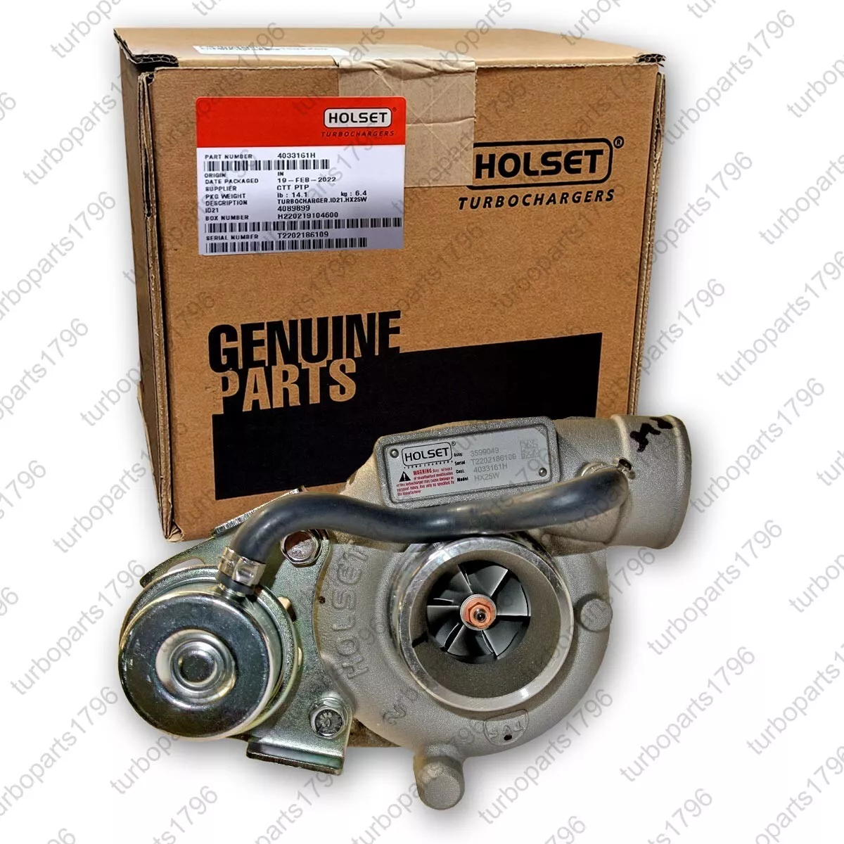 4895271 Hitachi UH171 Turbolader CASE CUMMINS 3599049 3597938 