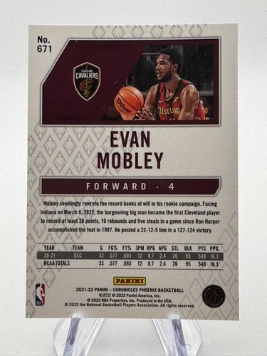 2021-2022 Chronicles  - You Pick - Rookie, RC, Inserts, Luminance, Heroes, Phoen - Picture 244 of 252