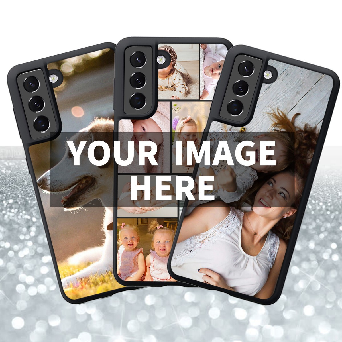 Personalised Custom Photo phone Case For Samsung Galaxy S24 S23 FE A54 TPU  Cover