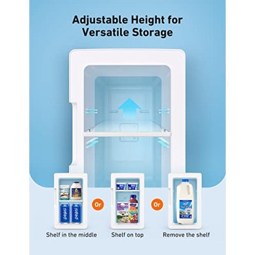 Mini Fridge 6 Liter/8 Cans Makeup Skincare Fridge Portable