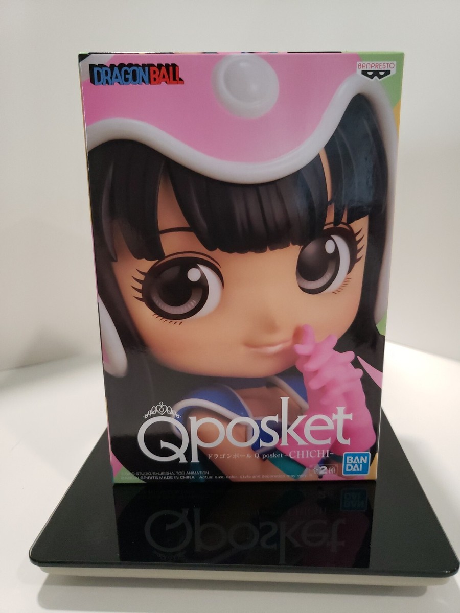 Official CHI-CHI PINK HELMET VER. A DragonBall Z Q Posket Figure