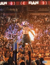 DREW MCINTYRE SIGNED AUTOGRAPH WWE 11x14 PHOTO BAS BECKETT THE SCOTTISH WARRIOR