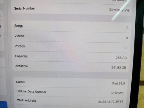 Apple iPad Pro 13" M4 Chip 256GB Wi-F + Cellular - UNLOCKED *6 CYCLE COUNT* - Picture 5 of 19