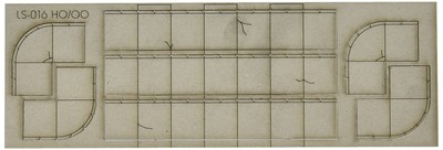 Bachmann Industries Concrete Sidewalk Toy (HO Scale) (US IMPORT)