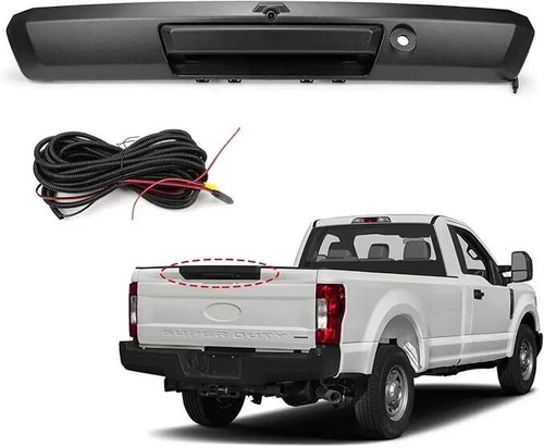 Tailgate Handle with Rear View Backup Camera Compatible with 2017-2022 Ford F250 - Picture 8 of 8