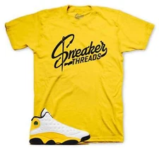 Shirt To Match Jordan 13 Del Sol Sneakers - Sneaker Threads Logo Tee